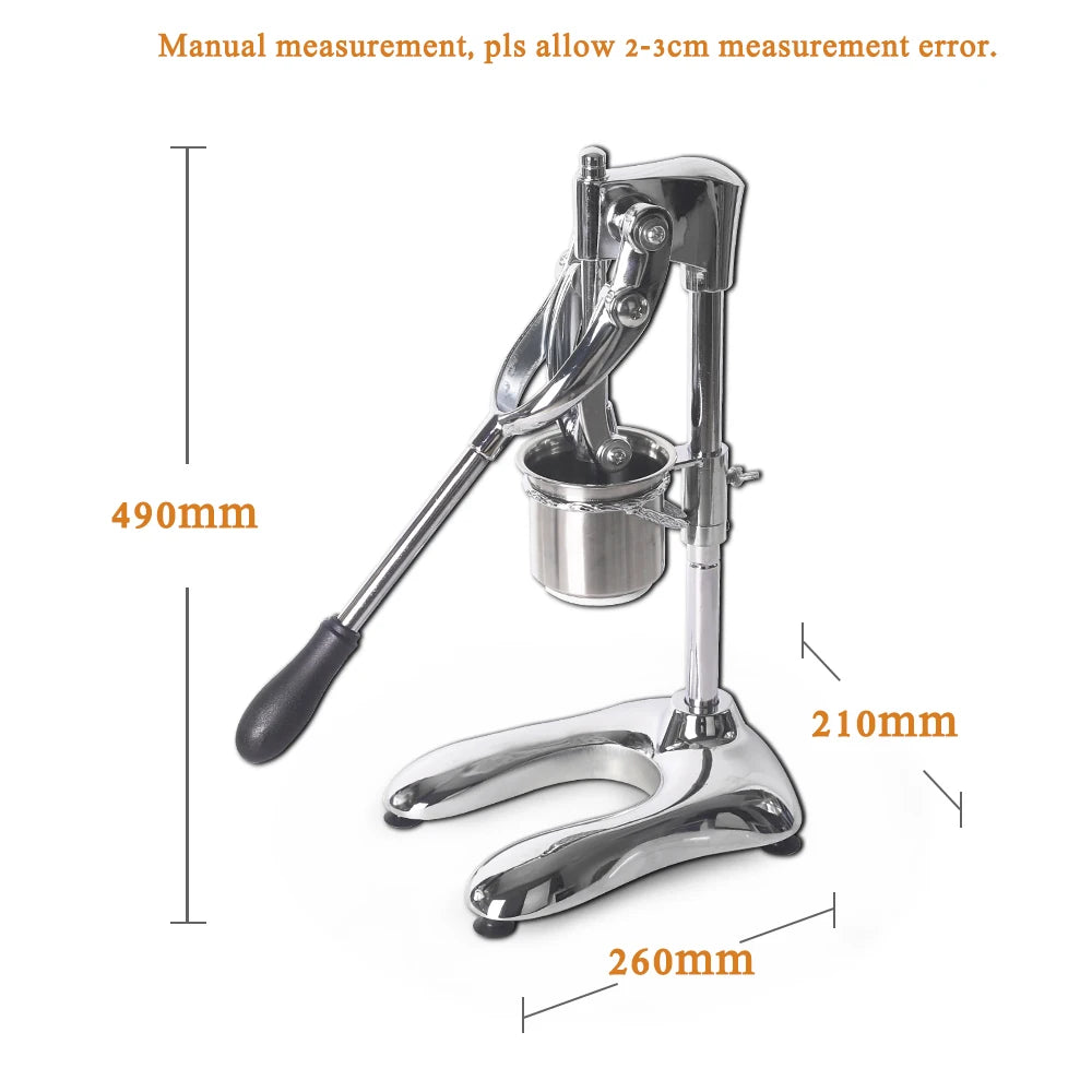 Manual Long French Fries Maker 20-30CM Dough Chips Squeezer Aluminum Alloy Machine For Corn Potato Dough Extruder Kitchen Tool