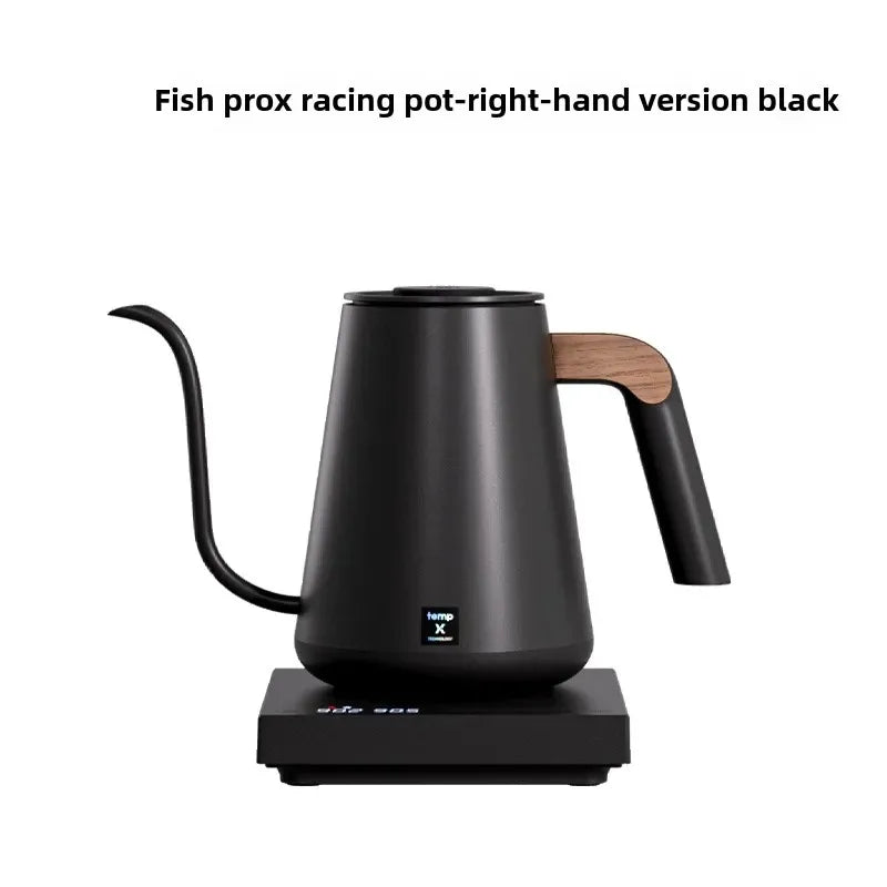 IN Stock Timemore Fish Pro X Electric Pour Over Kettle 900ml220v Fine Mouth Temperature Control Competition Hand Brew Coffee Pot