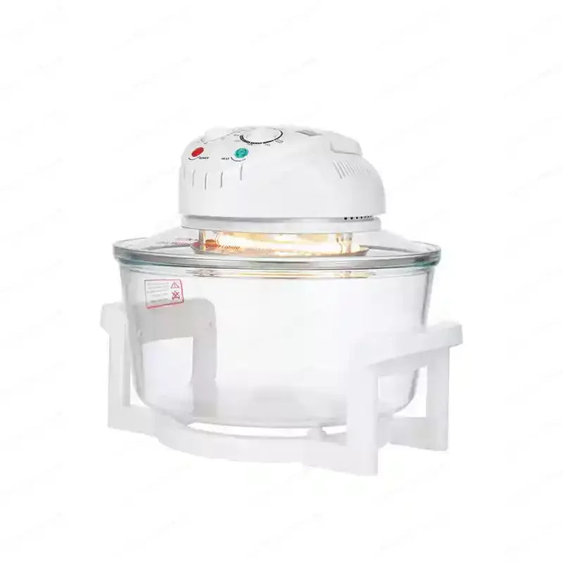 17L Glass Visual Air Fryer Oven Light Wave Heating 110V/220V Household Multifunctional Cooker