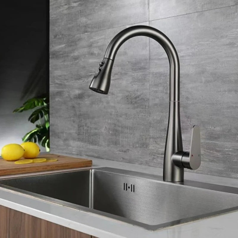 GEGVE Kitchen Faucets Removable Kitchen Sink Faucet Part Tap Tap Mixer Manual Israel Kitchen Tap Adapted To Israel Brass Brushed