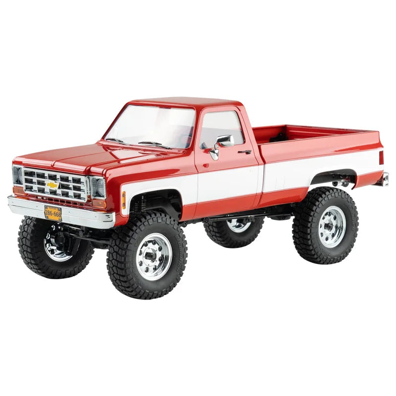 FMS 1:18 FCX18 Chevrolet K10 4WD RC Crawler Truck RTR 2.4G Remote Control Off Road Simulation Hobby Model Vehicle pickup truck
