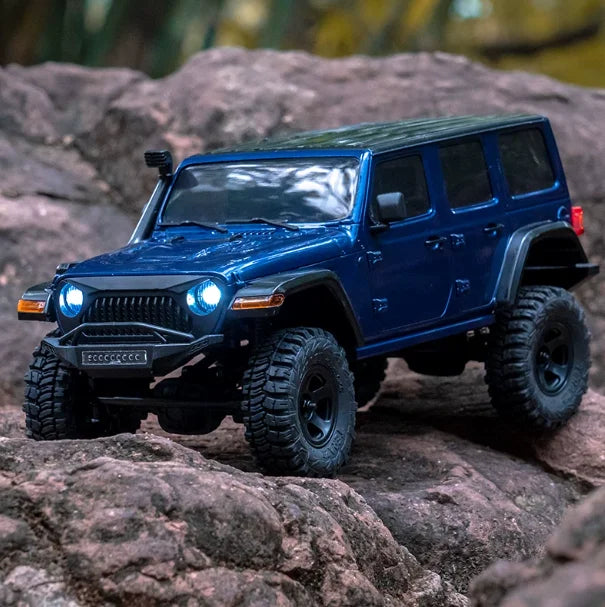 FMS EAZYRC 1:18 Thunder Storm RC Crawler RTR 4WD 2.4G Remote Control Simulation Off Road Truck All Terrain Hobby Model Car Toy