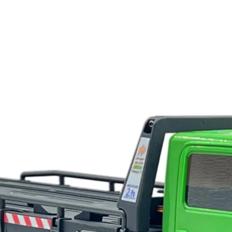 RTR 1/18 CR18P Flatbed Truck Car 6x6 Painted Finished RC Rock Crawler Off-Road Truck 2-Speed Transmission Lights Vehicle Model