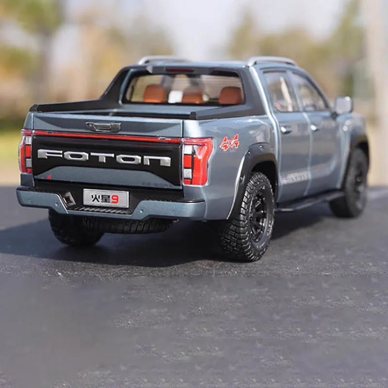 Diecast 1:18 Scale Mars 9 Pickup Truck Off-road Vehicle Simulation Car Model Alloy Decoration Gift Hobby Collection Toy ﻿