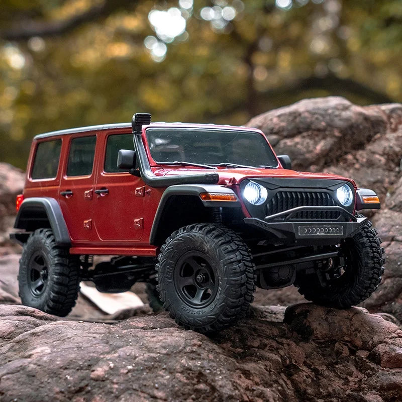 FMS EAZYRC 1:18 Thunder Storm RC Crawler RTR 4WD 2.4G Remote Control Simulation Off Road Truck All Terrain Hobby Model Car Toy