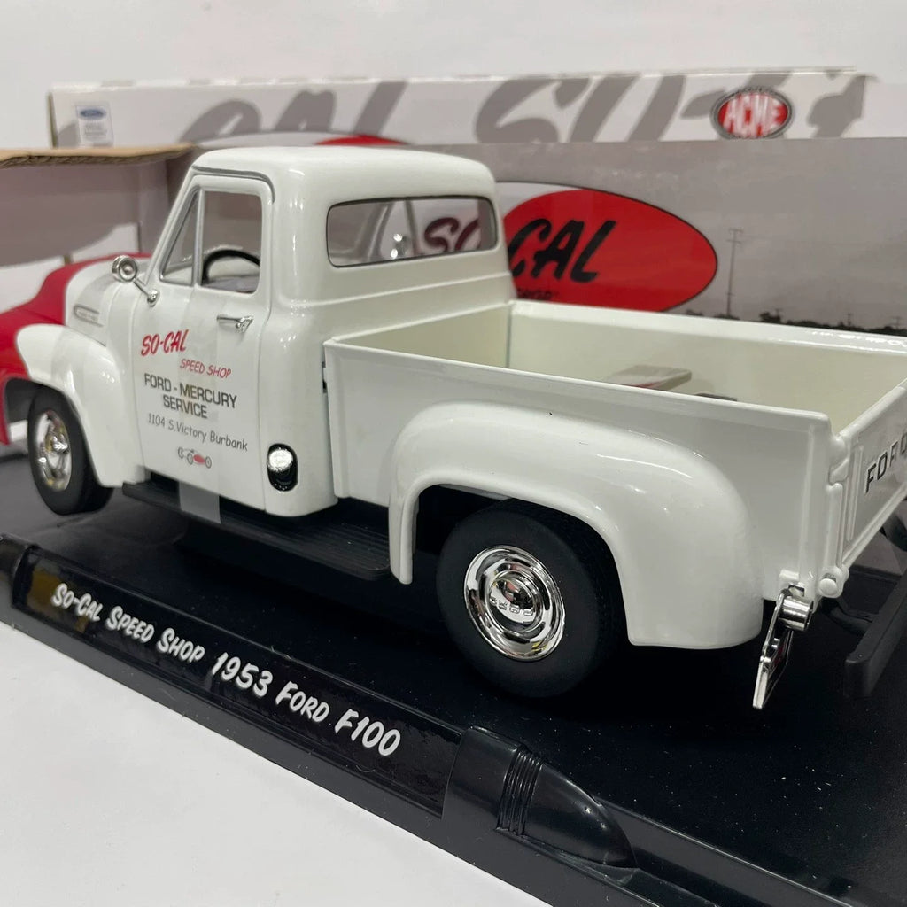 Die-cast 1:18 Scale Ford F100 Pickup Truck 1953 Simulated Alloy Static Car Model