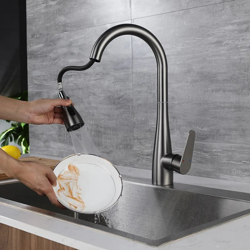 GEGVE Kitchen Faucets Removable Kitchen Sink Faucet Part Tap Tap Mixer Manual Israel Kitchen Tap Adapted To Israel Brass Brushed