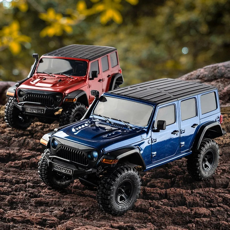 FMS EAZYRC 1:18 Thunder Storm RC Crawler RTR 4WD 2.4G Remote Control Simulation Off Road Truck All Terrain Hobby Model Car Toy