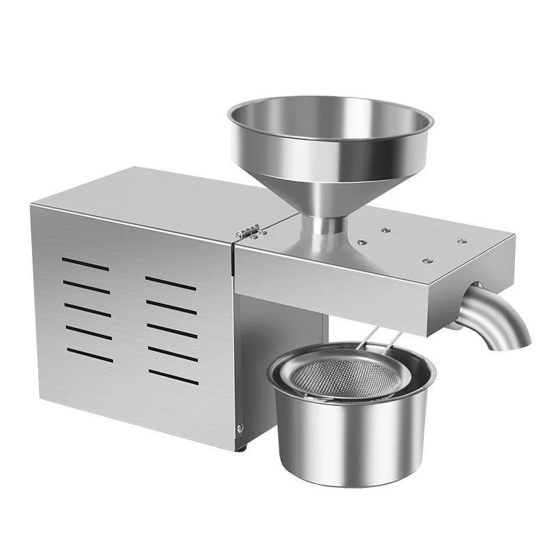 R3 Automatic Multifunctional Oil Press Small Stainless Steel Household Oil Press 500-1500W Homemade Peanut oil/Sesame oil