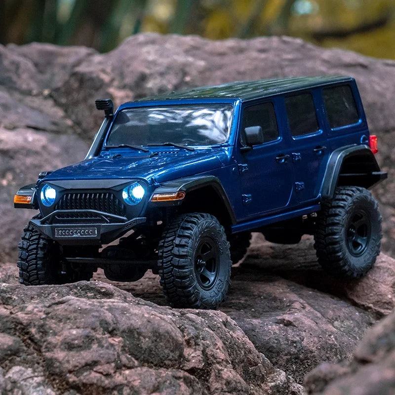 FMS EAZYRC 1:18 Thunder Storm RC Crawler RTR 4WD 2.4G Remote Control Simulation Off Road Truck All Terrain Hobby Model Car Toy