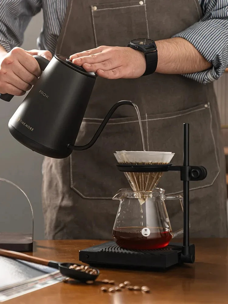 TIMEMORE Fish SMART PRO X Temperature-Controlled Coffee Pot Stainless Steel 900ml Electric Coffee Competition Customized Kettle