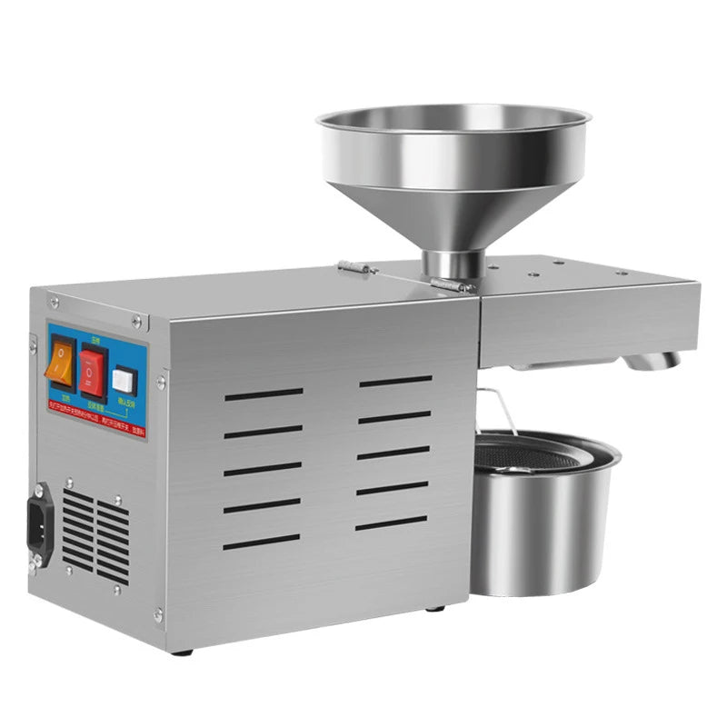 R3 Small Stainless Steel Household Oil Press 500-1500W Commercial Homemade Peanut Oil/Sesame Oil  Oil Extracting Machine