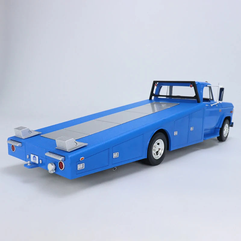 ACME 1:18 1970  forDodge D-300 Ramp Truck - Car Model Trailer Simulation Car Model