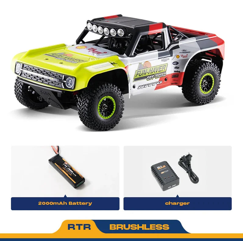New Product ! FMS 1:18 FSC18 Ford Bronco RS RTR EB Brushed / Brushless RC Turck