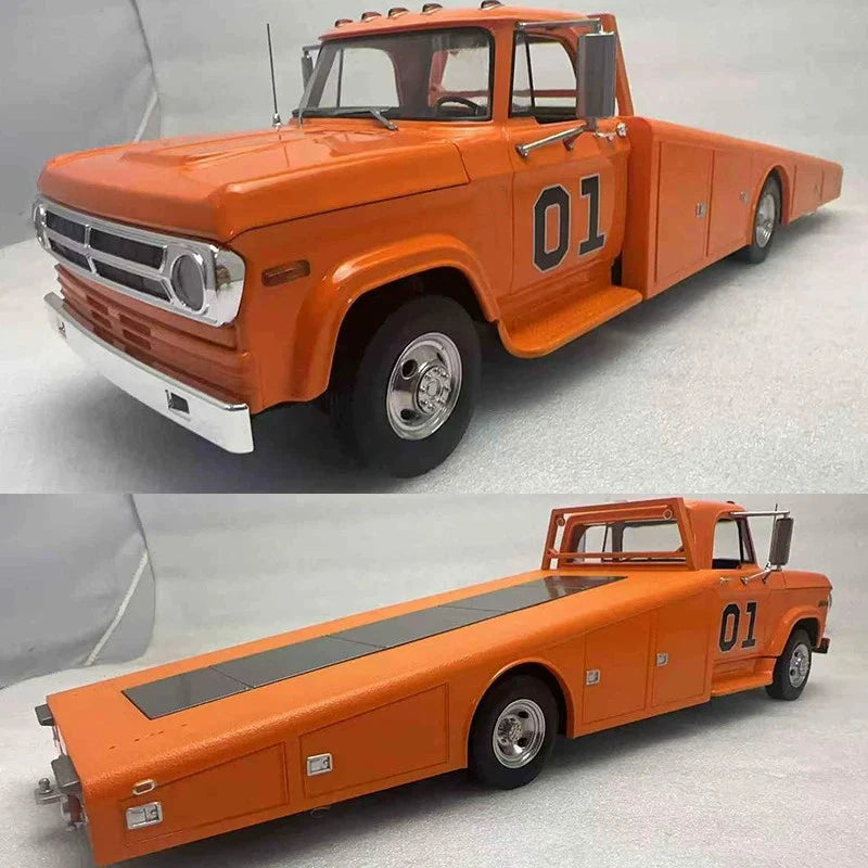 ACME 1/18 for Pickup 1970 D-300 Ramp Truck Alloy Car Model Collection Gift