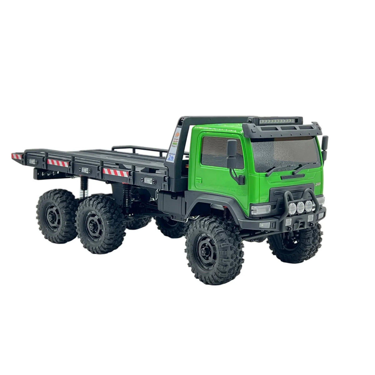 RTR 1/18 CR18P Flatbed Truck Car 6x6 Painted Finished RC Rock Crawler Off-Road Truck 2-Speed Transmission Lights Vehicle Model