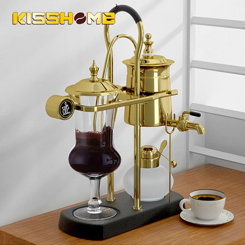 Siphon Coffee Maker Household Belgium Kettle Royal Belgian Manual Pot Espresso Machine Distillation Suit Drip Type Barista Tools