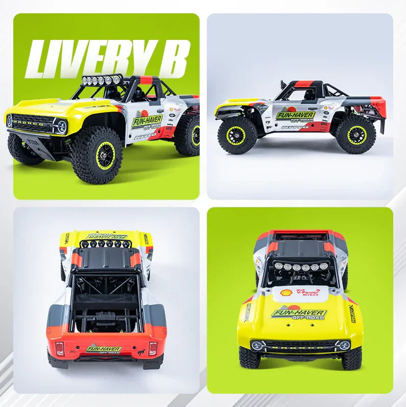 New Product ! FMS 1:18 FSC18 Ford Bronco RS RTR EB Brushed / Brushless RC Turck