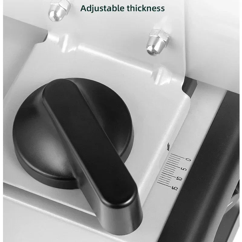 Electric Slicer Household for Bread Meat Sausage Vegetables Lamb Slice Hot Pot Ham Meat Adjustable Thickness 0-15mm 200W