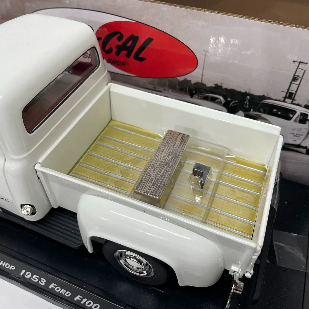 Die-cast 1:18 Scale Ford F100 Pickup Truck 1953 Simulated Alloy Static Car Model