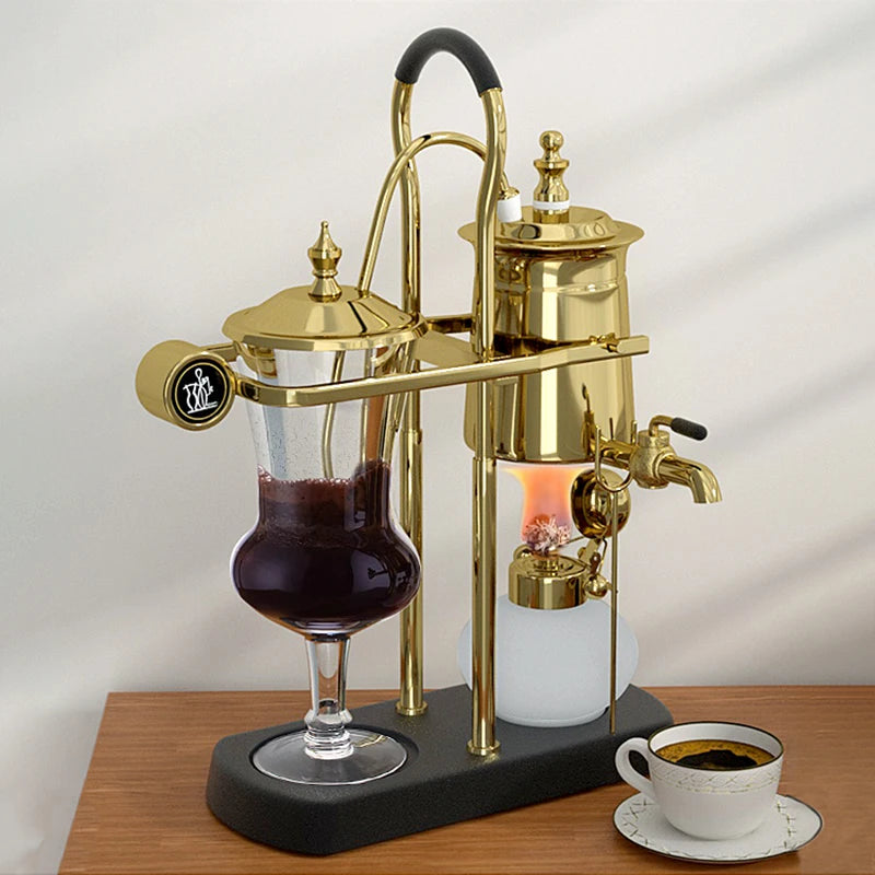 Siphon Coffee Maker Household Belgium Kettle Royal Belgian Manual Pot Espresso Machine Distillation Suit Drip Type Barista Tools