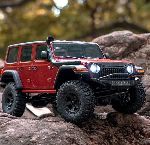 FMS EAZYRC 1:18 Thunder Storm RC Crawler RTR 4WD 2.4G Remote Control Simulation Off Road Truck All Terrain Hobby Model Car Toy